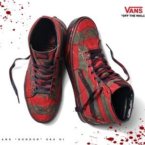Vans Sk8-Hi
Horror Pack Nightmare on Elm Street Freddy Krueger